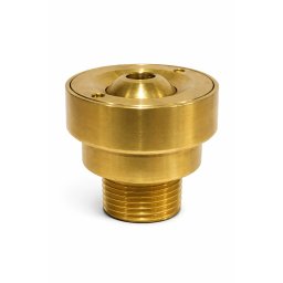 Bico de Embutir para Chafariz de Piso 1" em Latão com Jato Vertical Profissional para Fonte