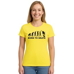 Camiseta Born To Skate Sk8 Skatista Estampa Personalizada