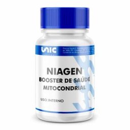 Niagen 50mg- Booster de saúde mitocondrial 30 Cáps