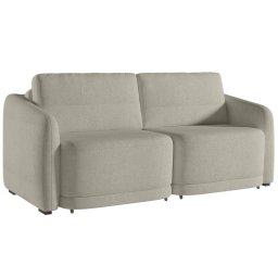 Sofá Cama Casal para Sala 216cm Polska Z08 Boucle Bege - Mpozenato