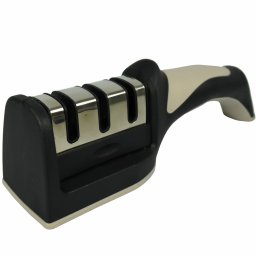 Afiador Amolador Manual de Facas Diamantado Cinza CBRN15573