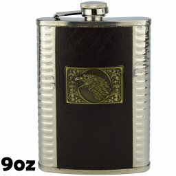 Cantil Porta Bebida Aço Inox 266 ML Águia CBRN11643