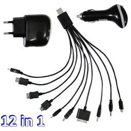 Carregador 12x1 Veicular,Tomada USB Universal iPhone 5G