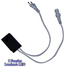 Controle Sequencial Mangueira Corda Luminosa LED 20 mts bivolt 1226