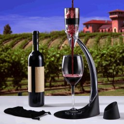 Decanter de Vinho aerador Magic Deluxe 5 peças CBR03518