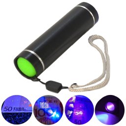 Detector de Dinheiro Falso Escorpião Portátil Preto CBRN07233