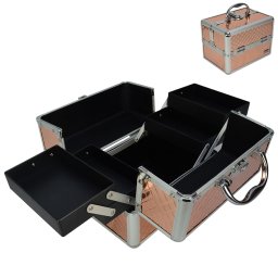 Maleta Maquiagem e Joias Frasqueira Cobre CBRN19113