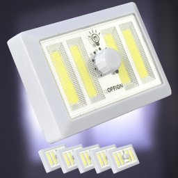 Mini Luminária LED Portátil Regulável com Imã Kit 5 Peças CBRN06878
