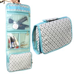 Necessaire Feminina Organizadora Cinza CBRN05673