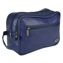 Necessaire Masculina Frasqueira Viagem Classic Azul CBRN20225