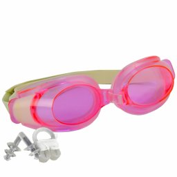 Óculos de Natação Infantil Rosa CBRN15290