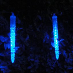 Pisca Pisca Led Turbo Azul Snow Fall 8 Tubos 23cm 80 LEDs1327 Bivolt
