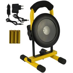 Refletor LED 30W Portátil Recarregável Redondo LED CREE T6 IP65 CBRN16471