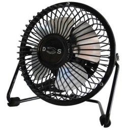 Ventilador De Mesa Usb em Metal Laptop, Notebook, Pc DS1660