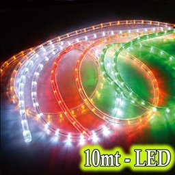 Mangueira Luminosa de Natal de LED Rolo 10mt Corda Luminosa LED