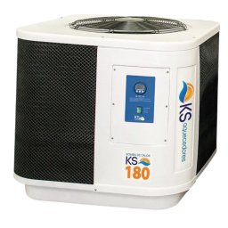 Aquecedor Bomba de Calor Wi-Fi Trifásica 220V para Aquecimento de Piscina até 180 Mil Litros KS180 - KS Aquecedores
