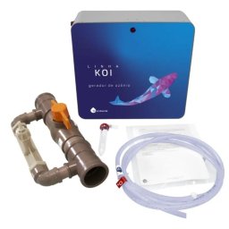 Gerador de Ozônio para Lagos Ornamentais Q1 Ambiental KOI 30 220V até 30.000 Litros