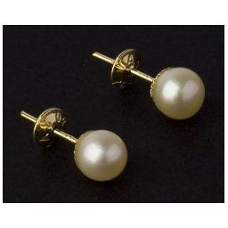 Brinco de Ouro 18k 0750 com Pérola