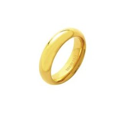 Aliança Super Anatômica de Ouro 18k 750 Largura 6.00mm Altura 2.70mm