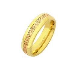 Aliança Anatômica de Ouro Vermelho 18k 750 Largura 6.00mm Altura 2.20mm