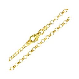 Corrente de Ouro Amarelo 18k Elo Português 60 cm / 2.0mm