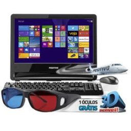 COMPUTADOR PCTV POSITIVO ALL IN CORE i3 4GB RAM HD 500GB HDMI MONITOR 18 Win10