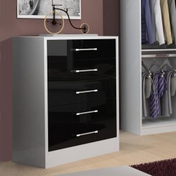 COMODA RESISTENTE 5 GAVETAS MDF
