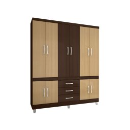 GUARDA ROUPAS 10 PORTAS E 3 GAVETAS