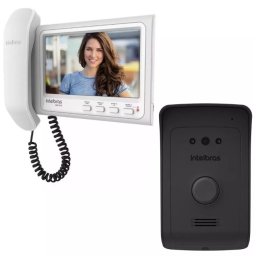 VIDEO PORTEIRO INTERFONE RESIDENCIAL COLORIDO TELA 7