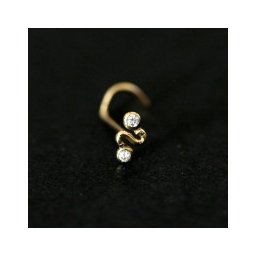 Piercing de Ouro 18k 0750 de S