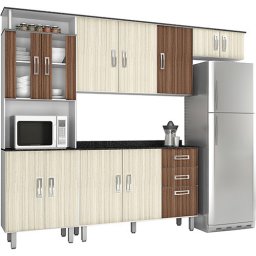 KIT COZINHA SUIÇA ARMARIO E BALCÃO