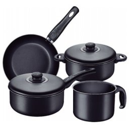 JOGO DE PANELAS 48 PEÇAS EM ALUMINIO TEFLON - PANELUX