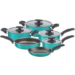 JOGO DE PANELAS 6 PEÇAS TEFLON GREEN TRAMONTINA