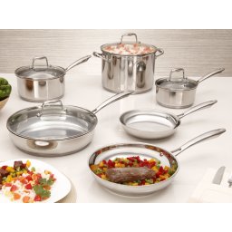 JOGO DE PANELAS IMPORTADAS FUNDO TRIPLO AÇO INOXIDÁVEL 6 PÇ