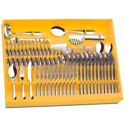 JOGO DE TALHERES FAQUEIRO INOX TRAMONTINA 100 PÇ