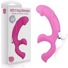 Vibrador STRAPLESS - Strap-on sem cinta - Silicone - Eva