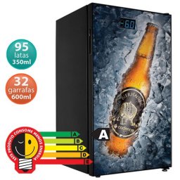 MINI GELADEIRA FRIGOBAR BERHAUNSEN CADENCE 100L CERVEJEIRA