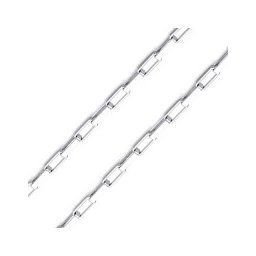 Corrente de Ouro Branco 18k Elos Regular 45 cm / 1.1 mm