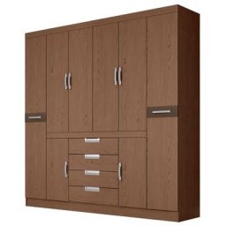 GUARDA-ROUPA CASAL 08 PORTAS 4 GAVETAS - PRIME DEMOBILE