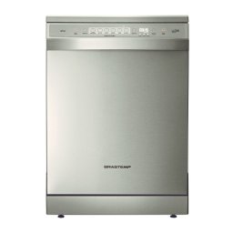 LAVA LOUÇAS BRASTEMP INOX 220v - FAZ 12 SERVIÇOS