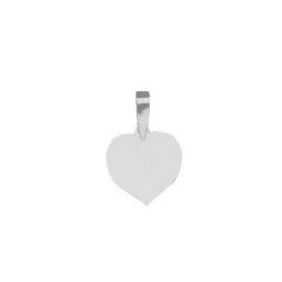 Pingente de Ouro Branco com foto gravada / Fotogravação 15 mm x 15.2 mm / 0.6 g