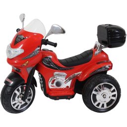 MOTO ELÉTRICA INFANTIL 12V À BATERIA - RED