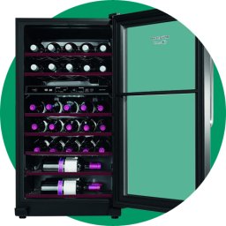 ADEGA CLIMATIZADORA BRASTEMP 108w SILVERBEAR 110v