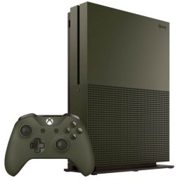 CONSOLE XBOX ONE 1TB V17S ULTRA HD 4K + CONTROLE - PRETO + 01 Jogo BATTLEFIELD