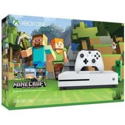 CONSOLE XBOX ONE 500GB V17S ULTRA HD 4K + CONTROLE - BRANCO + MINECRAFT