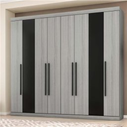 GUARDA-ROUPAS OCEAN CASAL 08 PORTAS C/04 GAVETAS