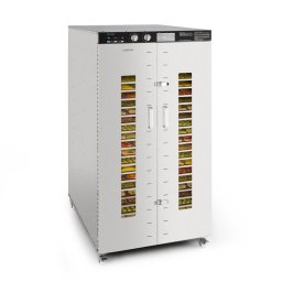 Klarstein Master Jerky 24, sušička, 5850 W, 40-90 °C, časovač 15 h, nerezová ocel, stříbrná
