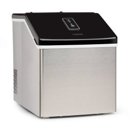 Klarstein Clearcube výrobník ledových kostek, 13 kg/24 h, nerez černý