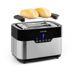 Klarstein Arabica topinkovač 920W LED displej dotykové ovládání nerezová ocel