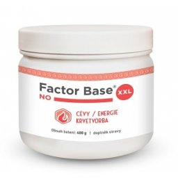Factor Base NO XXL 400g | Oxid dusnatý | Pro srdce, cévy, žíly